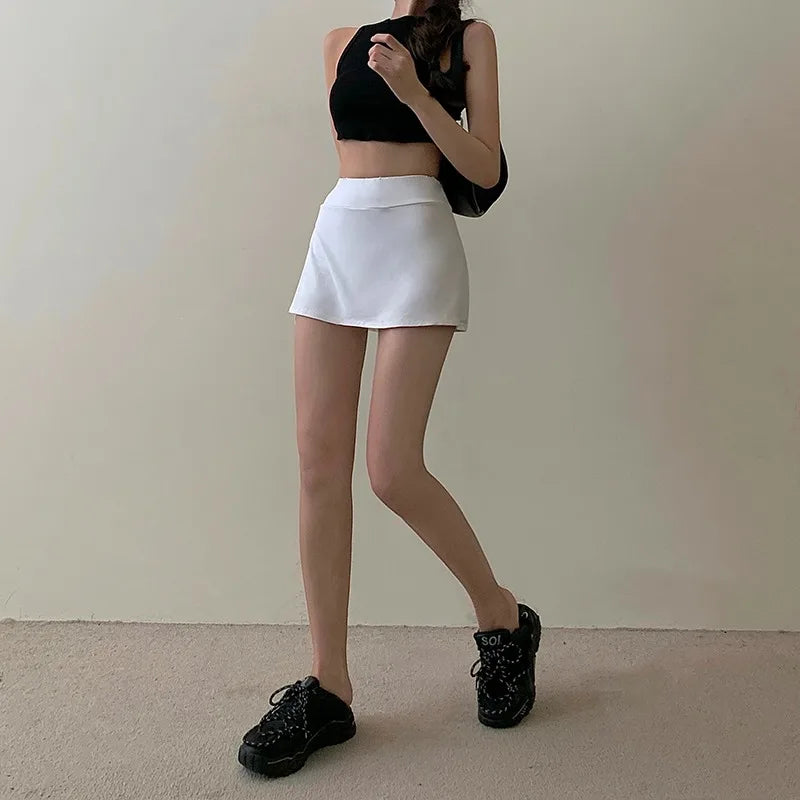 MoreThanWords™ High Waist Tennis Skirt – Sexy, Sporty, and Totally On-Trend