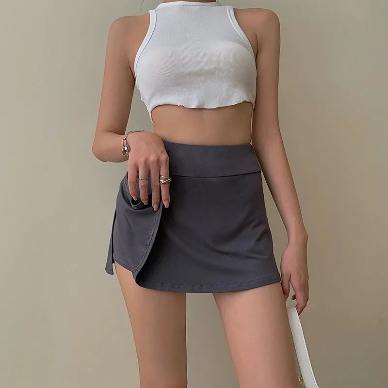 MoreThanWords™ High Waist Tennis Skirt – Sexy, Sporty, and Totally On-Trend