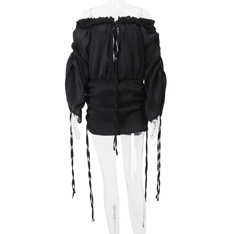 MoreThanWords™ Off-shoulder mini dress