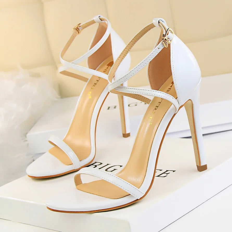 MoreThanWords™ Open Toe Stiletto Heels 
