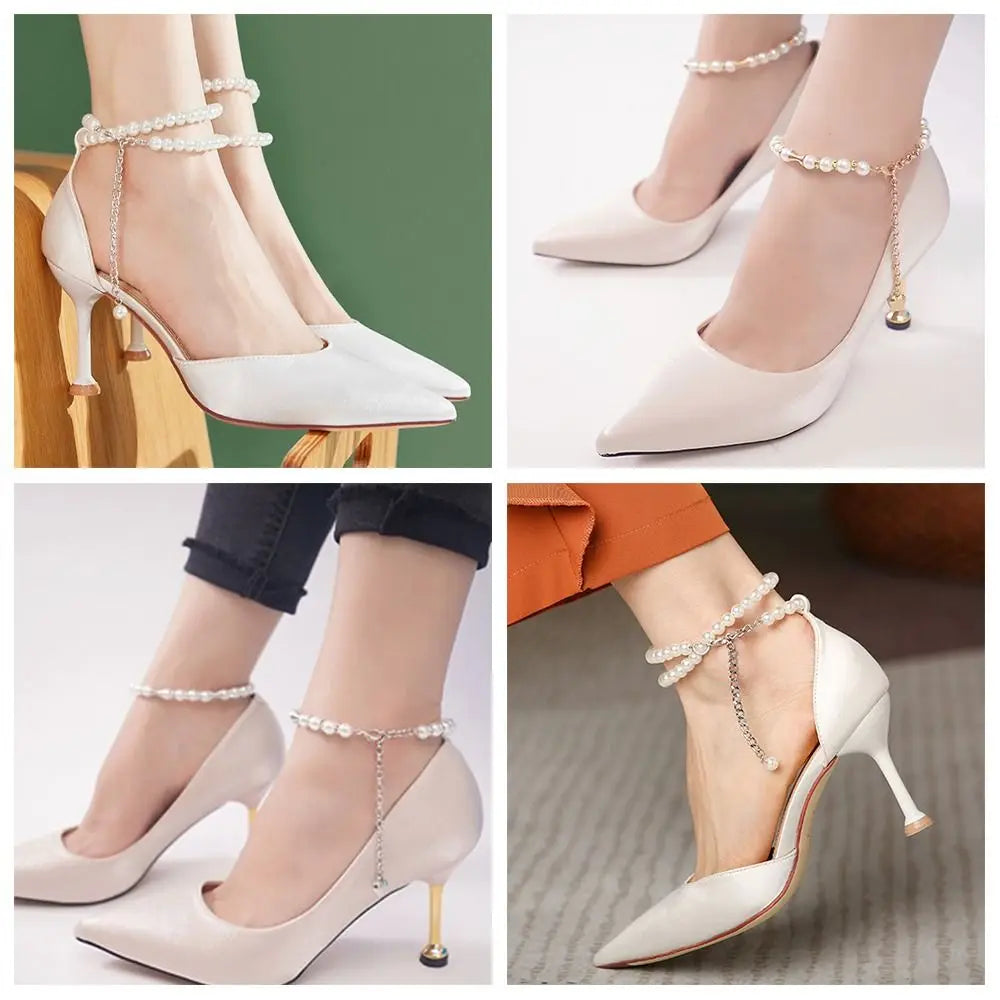 MoreThanWords™ High Heel Anklet Chains