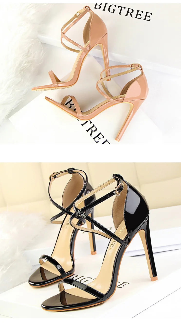 MoreThanWords™ Open Toe Stiletto Heels 