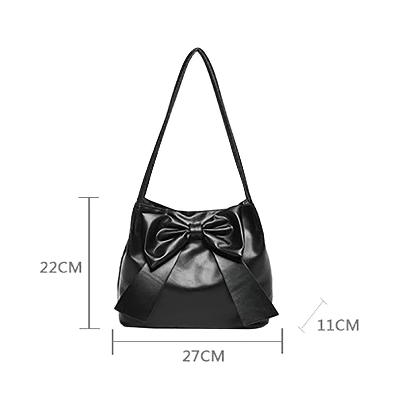 MoreThanWords™ Fashion Bow Handbag – Chic & Versatile Everyday Arm Candy
