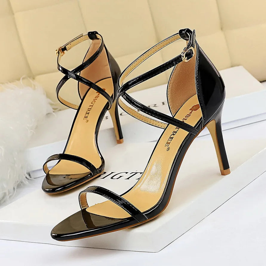 MoreThanWords™ Open Toe Stiletto Heels 