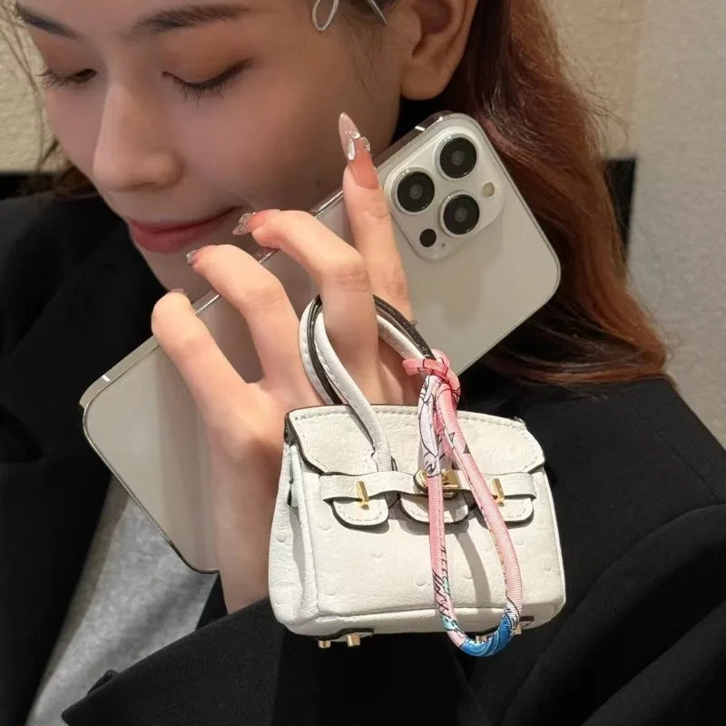 MoreThanWords™ Mini Handbag Earphone Protective Case – Chic Meets Function!