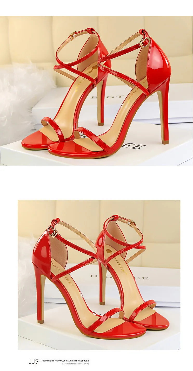 MoreThanWords™ Open Toe Stiletto Heels 