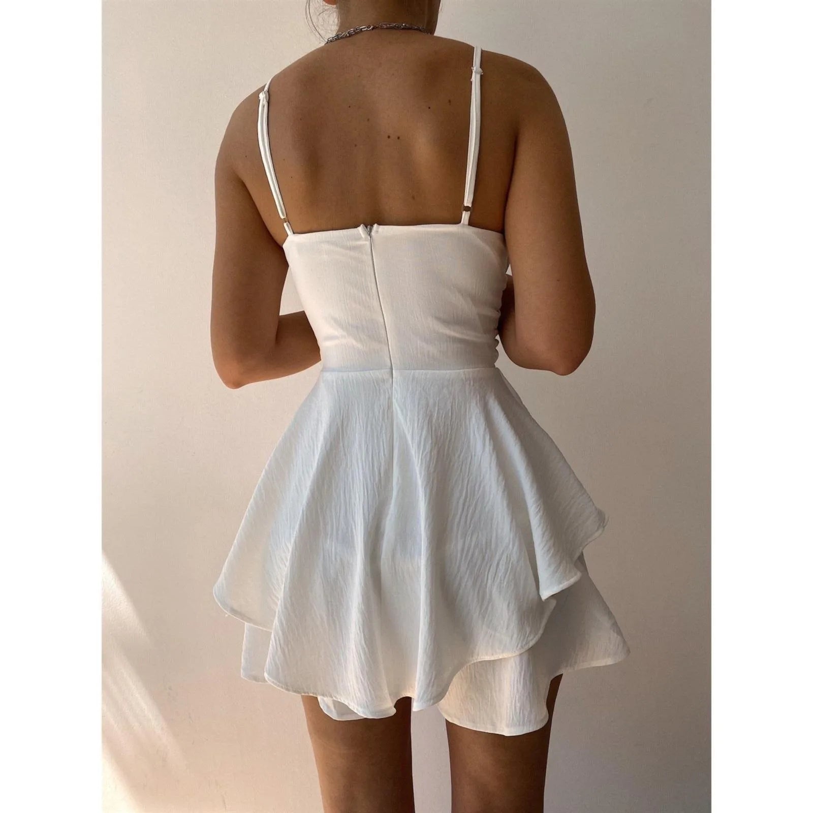 MoreThanWords™ Plus Size Summer Suspender Dress – Sexy, Chic & Confident!