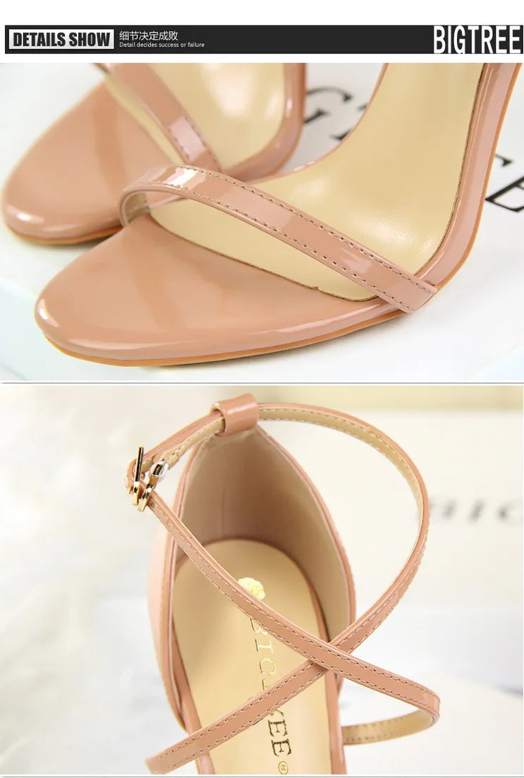 MoreThanWords™ Open Toe Stiletto Heels 