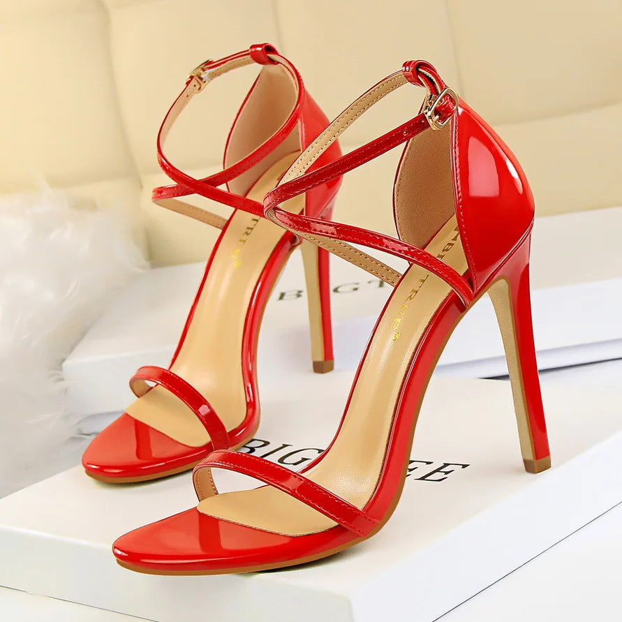 MoreThanWords™ Open Toe Stiletto Heels 