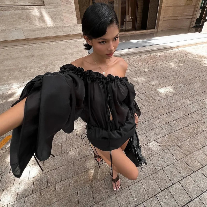 MoreThanWords™ Off-shoulder mini dress