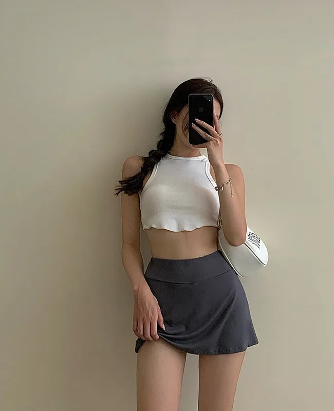 MoreThanWords™ High Waist Tennis Skirt – Sexy, Sporty, and Totally On-Trend