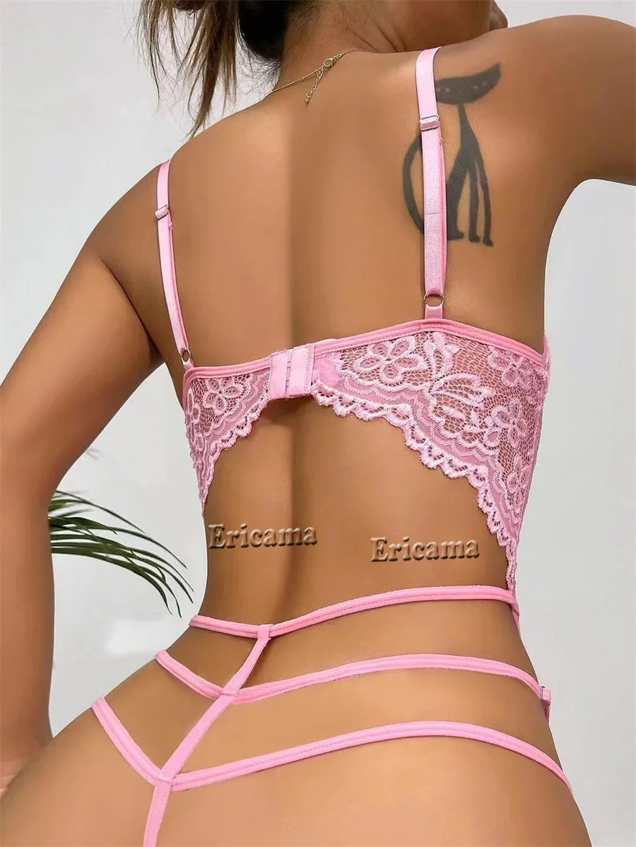 MoreThanWords™  Lace Lingerie Set for Women