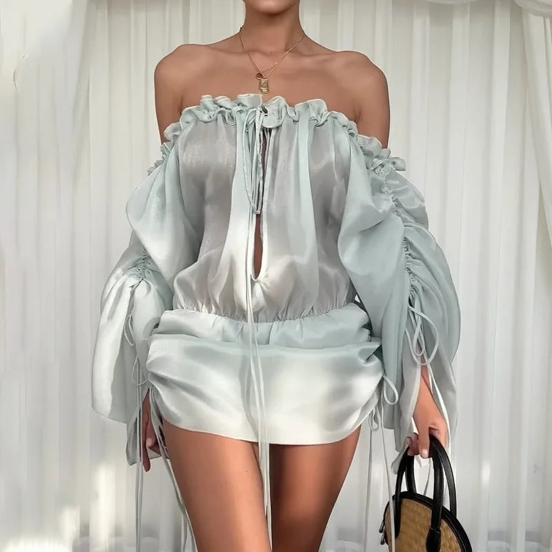 MoreThanWords™ Off-shoulder mini dress