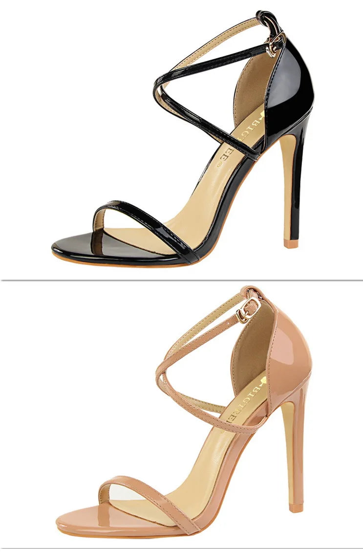 MoreThanWords™ Open Toe Stiletto Heels 