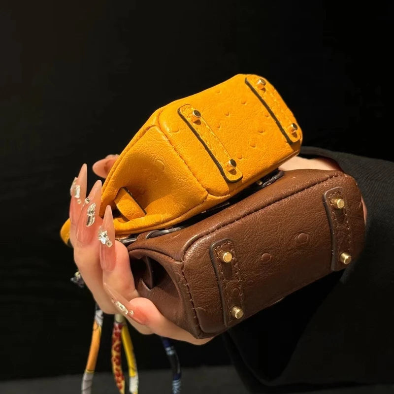 MoreThanWords™ Mini Handbag Earphone Protective Case – Chic Meets Function!