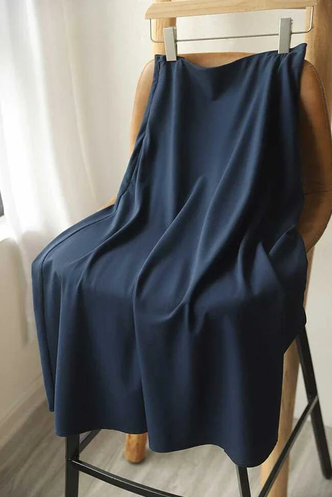 MoreThanWords™ Kawaii Maxi Skirt with Pocket – Vintage Aesthetic Meets Modern Cute