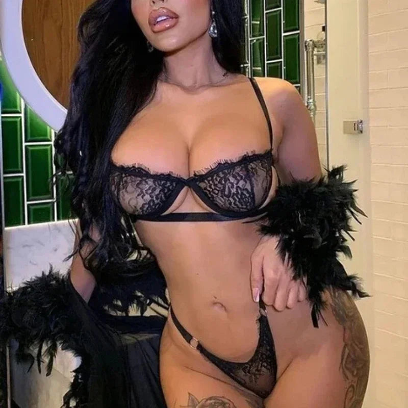 MoreThanWords™ 2-Piece Sexy Lingerie Set