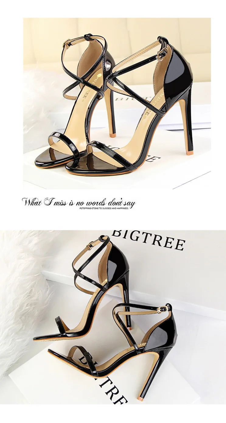 MoreThanWords™ Open Toe Stiletto Heels 
