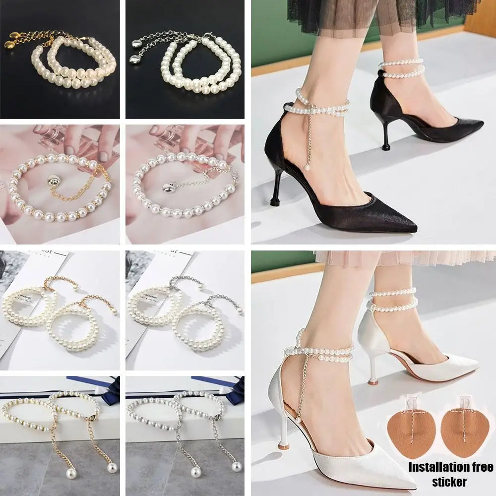 MoreThanWords™ High Heel Anklet Chains