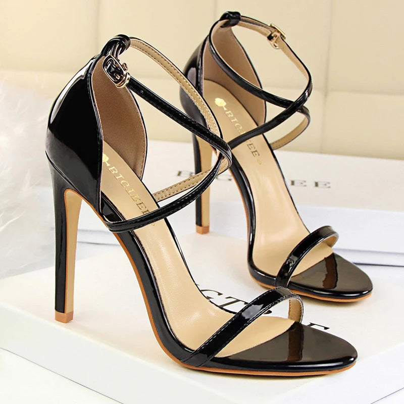 MoreThanWords™ Open Toe Stiletto Heels 